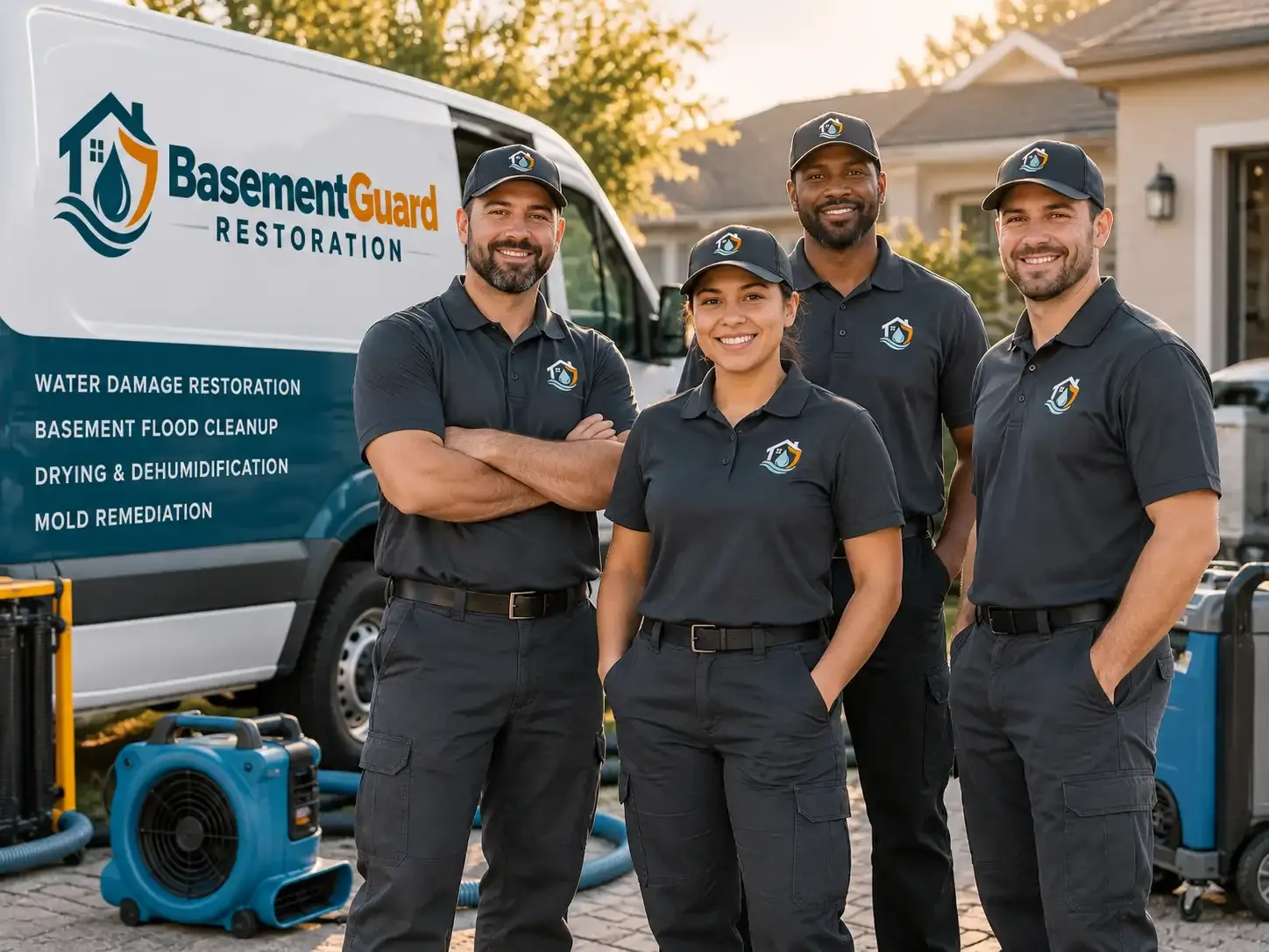 Basement Water Damage Restoration company in Plevna, KS